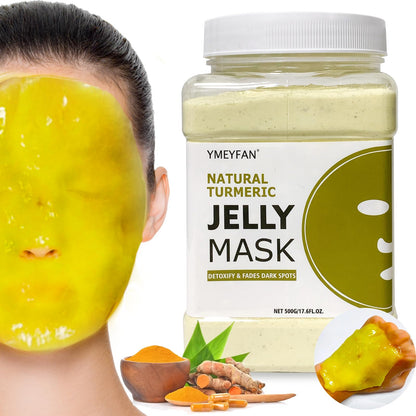 YMEYFAN Turmeric Jelly Mask Powder — Deep Cleansing & Oil Control (500g/17.6oz)
