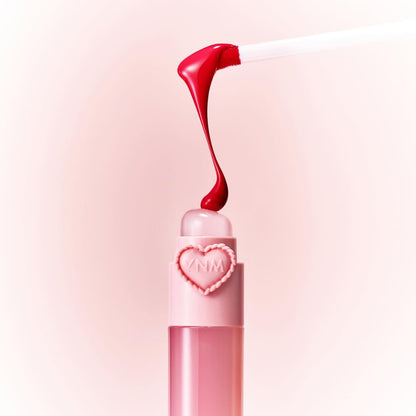 YNM Heart Jelling Tint – Chestnut Jelling | Long-Lasting K-Beauty Lip Tint with Silicone Brush