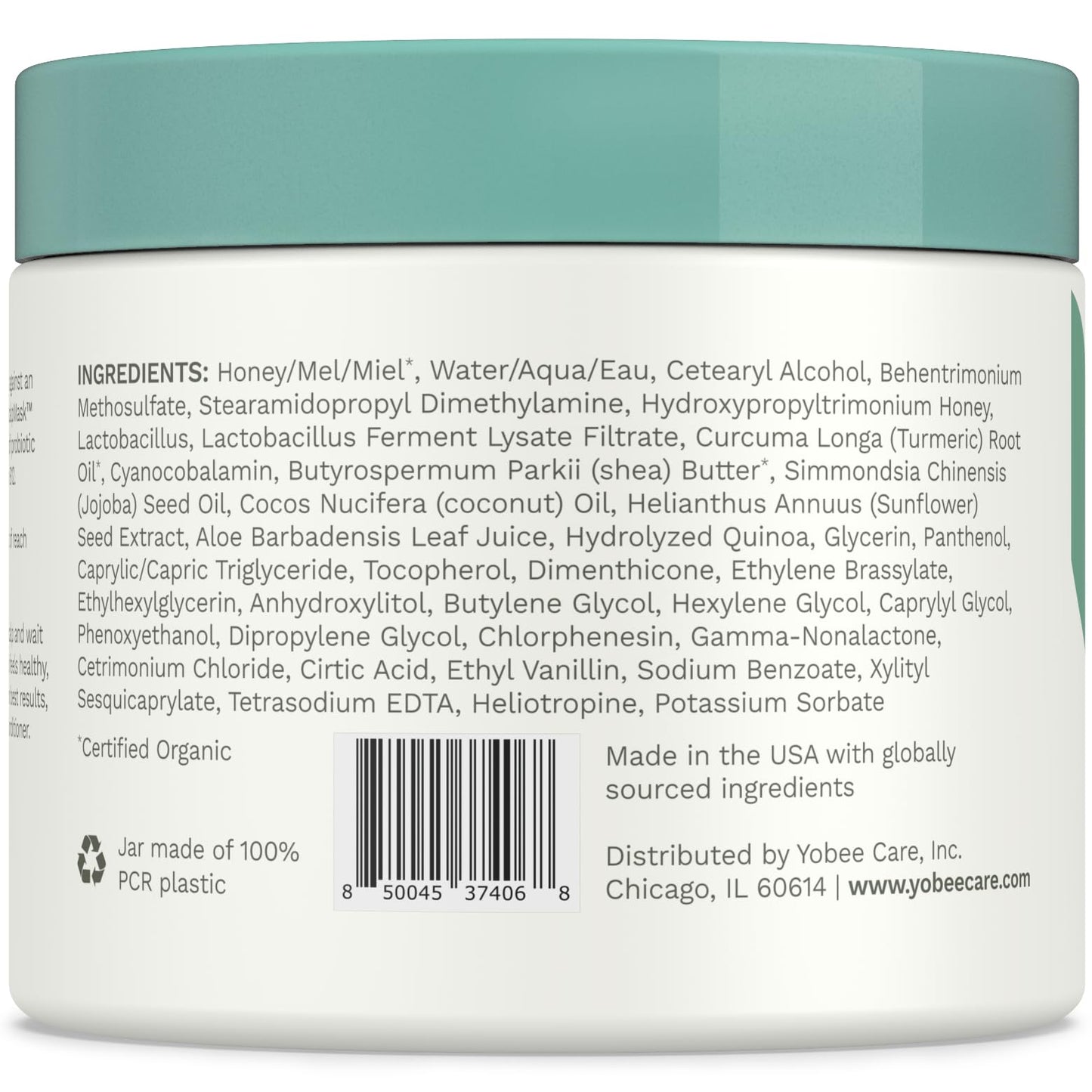 Yobee Ultra Gentle Scalp Mask – Probiotic Dry Scalp Care for Babies (4 oz)