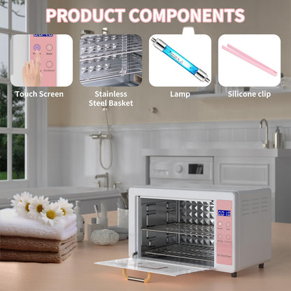 Yofuly 10L Sterilizer Cabinet – Large Capacity Nail Tool Cleaner for Salons & Home