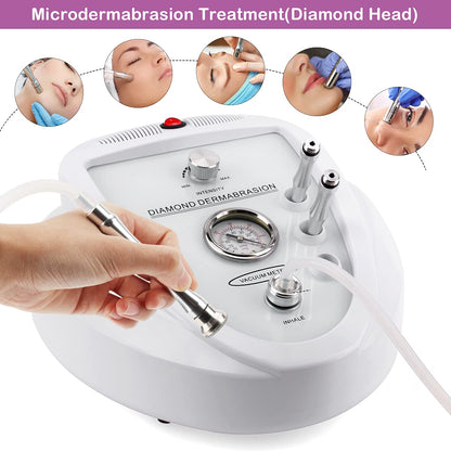 Yofuly Diamond Microdermabrasion Machine — 65-68 cmHg Suction for Home Use