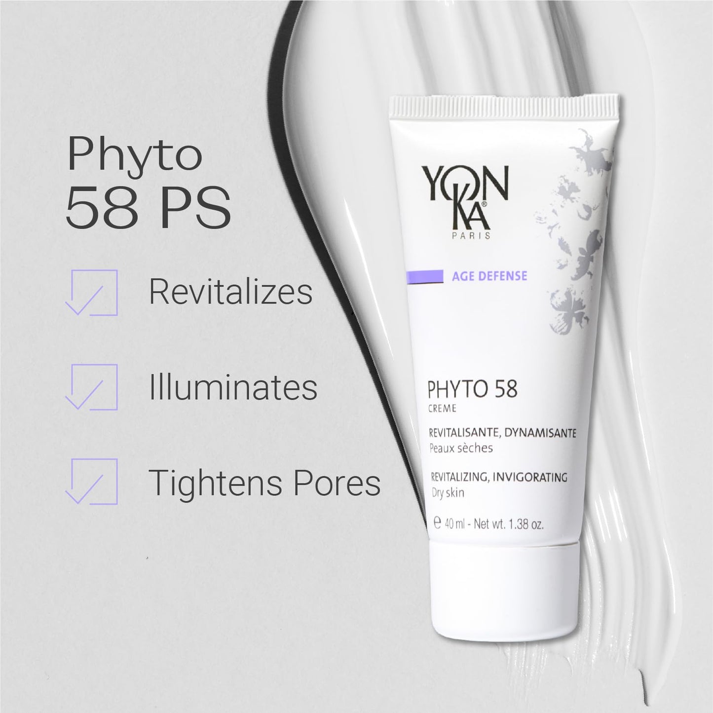 Yonka Phyto 58 PS Night Cream | Deep Hydration & Anti-Aging Night Treatment