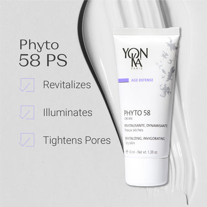 Yonka Phyto 58 PS Night Cream | Deep Hydration & Anti-Aging Night Treatment