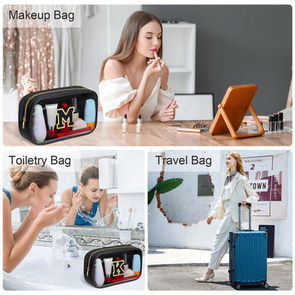 YOOLIFE Clear Makeup Bag | Travel Cosmetic Organizer – Valentines Gift for Girls