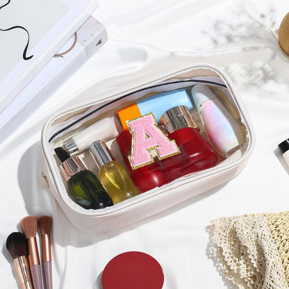 YOOLIFE Travel Clear Makeup Bag – Waterproof, Lightweight Cosmetic Bag for Women