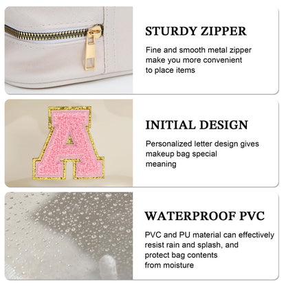 YOOLIFE Travel Clear Makeup Bag – Waterproof, Lightweight Cosmetic Bag for Women