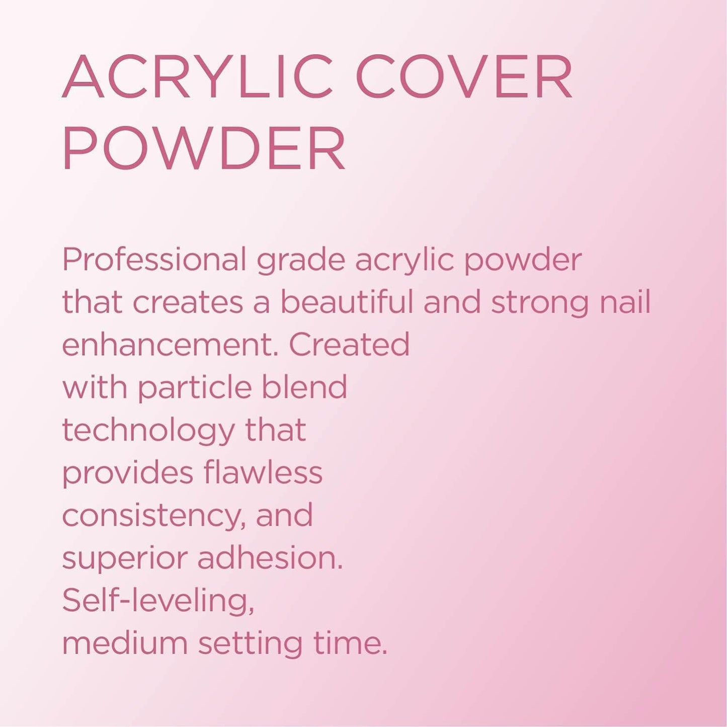 Young Nails Acrylic Cover Powder Taupe - Self-Leveling, 660g, Professional Grade