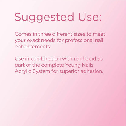Young Nails Acrylic Cover Powder Rosebud – Self-Leveling, Quick-Set, 85g | Professional-Grade Nail Powder