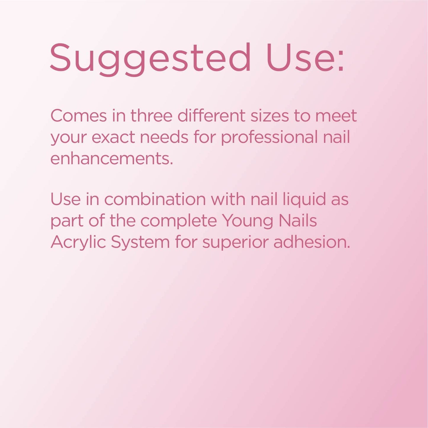 Young Nails Acrylic Powders, Cover - Flawless Consistency, Superior Adhesion, 75-Second Set - 45g / 85g / 660g