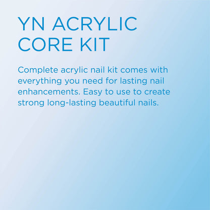 Young Nails Professional Acrylic Kit — Core Product Set (50 Nail Sets)