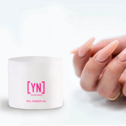 Young Nails Acrylic Cover Powder Rosebud – Self-Leveling, Quick-Set, 85g | Professional-Grade Nail Powder
