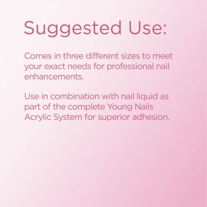 Young Nails Acrylic Powders - Cover Powder for Flawless Consistency & 75s Set | 45g / 85g / 660g