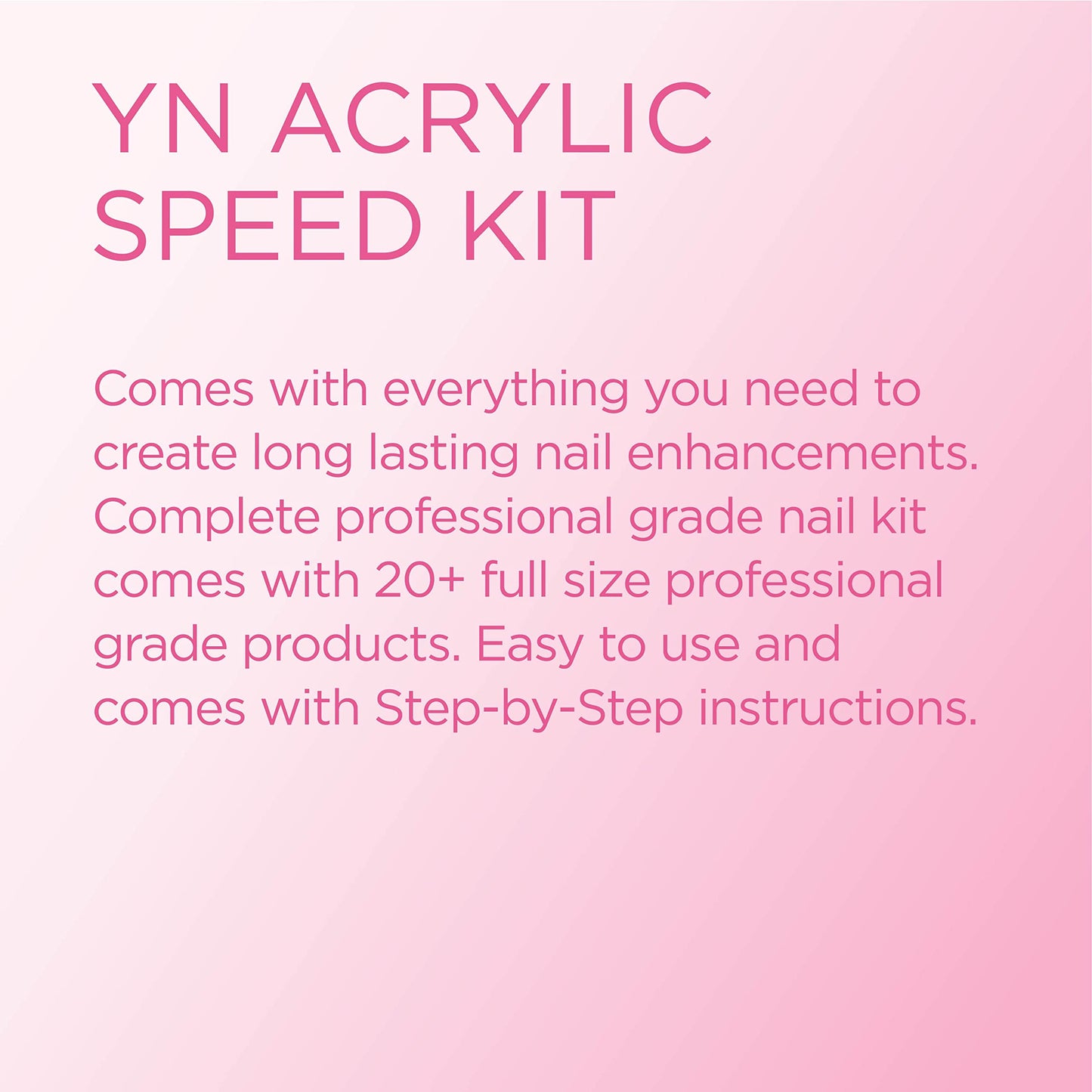 Young Nails Pro Acrylic Kit Speed – Complete At-Home Salon Quality