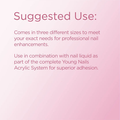 Young Nails Acrylic Cover Powder Earth – 45g | Self-Leveling, Professional Nail Enhancement