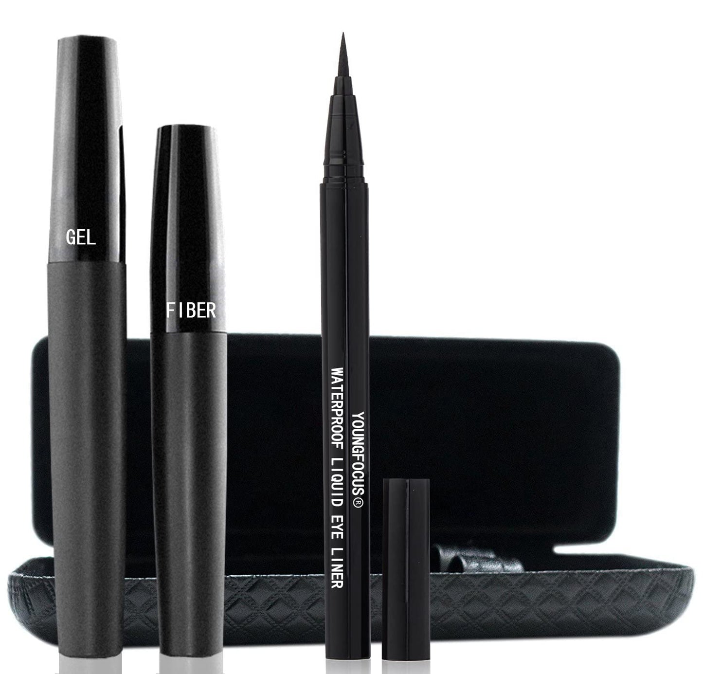 Youngfocus 3D Silk Fiber Lash Mascara – Lengthening, Thickening, Waterproof, All-Day Wear