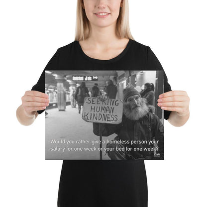 Your Salary or Your Bed - Canvas Print