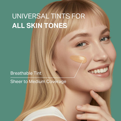 Y'OUR Tinted Moisturizer SPF 30 – Hydrating Dewy Finish, Buildable Coverage