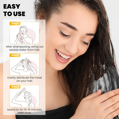 YOURTONE Keratin Hair Mask Treatment | Deep Conditioning for Dry, Damaged Hair (16.9 fl oz)