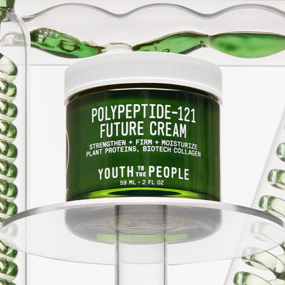 Youth To The People 121-Polypeptide Future Cream — Fragrance-Free Vegan Peptide Moisturizer (2 oz)