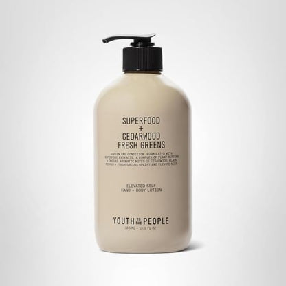 Youth To The People Superfood Hand + Body Lotion – Omega-Rich Vegan Moisturizer