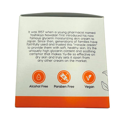 Yu-Be Moisturizing Skin Cream – Deep Hydration, Non-Greasy, 4.4 oz Jar