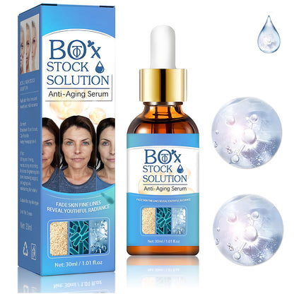 Yuanyuuo 2Box Stock Solution Facial Serum – Hydrating Anti-Aging Box Serum (2 Bottles)