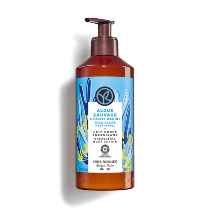 Yves Rocher Energizing Wild Algae & Sea Fennel Body Lotion – 390 ml