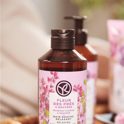 Yves Rocher Relaxing Meadow Flowers Body Milk Lotion – 390 ml | Nourishing Moisture & Delicate Floral Scent