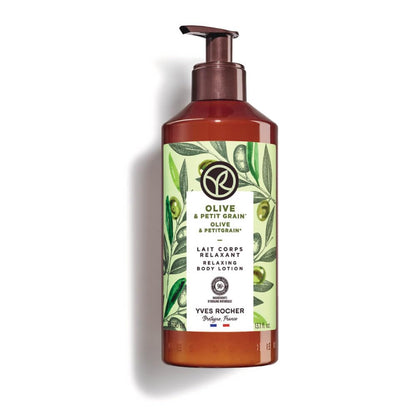 Yves Rocher Relaxing Olive & Petitgrain Body Milk Lotion — 390 ml