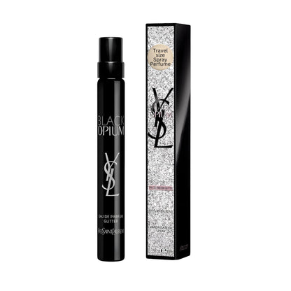Yves Saint Laurent Black Opium Glitter EDP – Travel Size 0.33 oz for Women