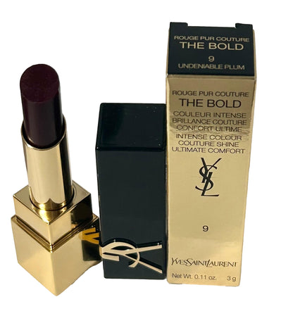 Yves Saint Laurent Rouge Pur Couture The Bold Lipstick – Shade Undeniable Plum (Full Size)