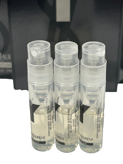 Yves Saint Laurent Y Men LE PARFUM Sample Set — 3 Travel Vials, 1.2 ml Each
