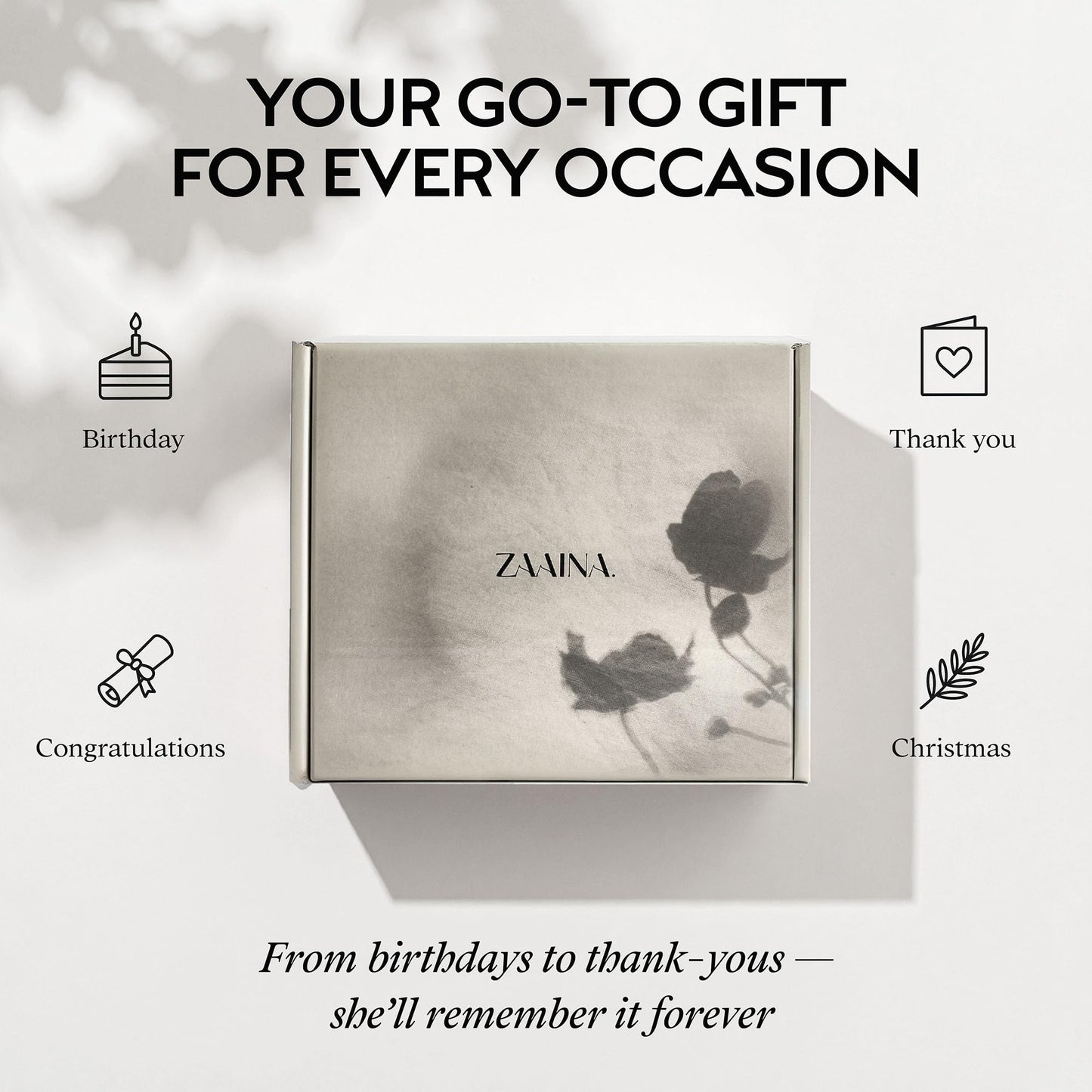 ZAAINA Spa Gifts for Women – Relaxing Home Spa Gift Set for Her | Gift Box for Moms, Wives & Friends