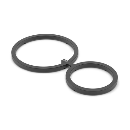 Zack Vargo Dark Grey Anodised Aluminium Table Trivet - Premium Heat Protection