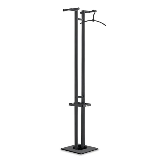 Zack Atacio Black Stainless Steel Coat Rack