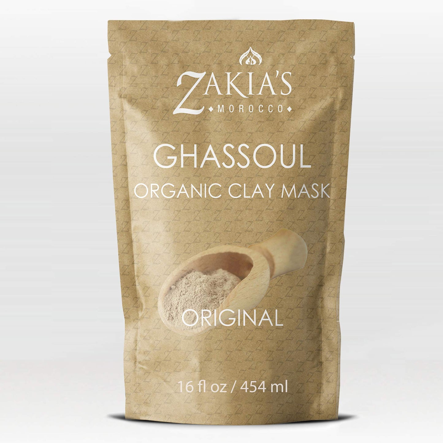 Zakia's Morocco Rhassoul Clay Mask - Organic Facial & Body Clay 1 lb