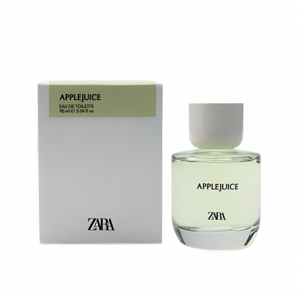 Zara Apple Juice EDT for Women – Fruity Floral with Apple, Orange & Cedarwood 90ml