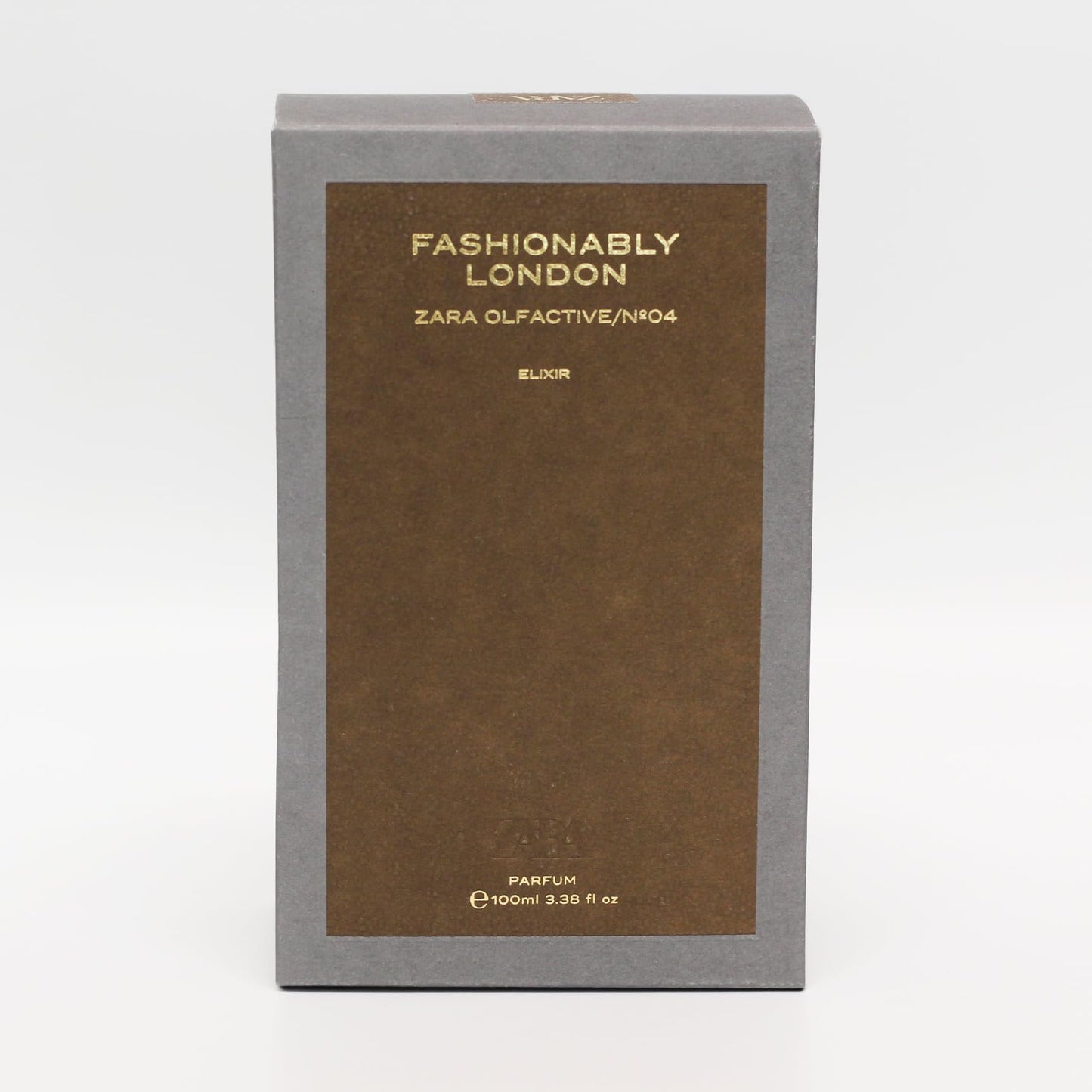Zara Olfactive Nº04 Fashionably London Elixir Parfum for Men – Peony & Red Musk, Intense Floral Scent (100 ml)