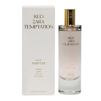 Zara Red Temptation EDP 80ml – Luxurious Floral, Woody Amber Women’s Perfume
