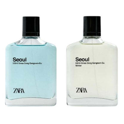 Zara Seoul + Seoul Winter EDT 2x100ml – Fresh & Sporty Men’s Fragrance Duo