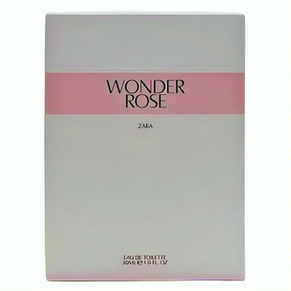 Zara Wonder Rose Eau de Toilette for Women – Fruity Floral with Peach, Berries & Jasmine (30ml)