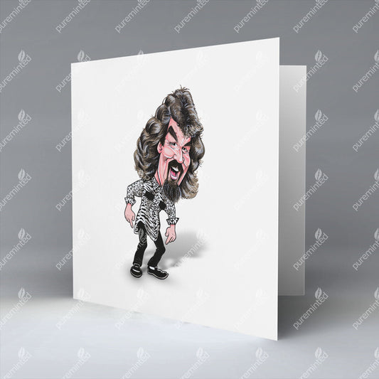 Zebra Billy - Greetings Card