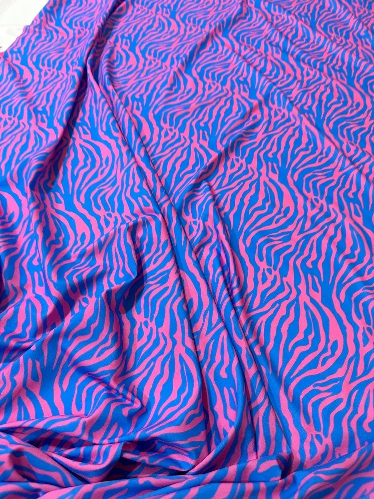 Zebra Pattern Fabric by Metre