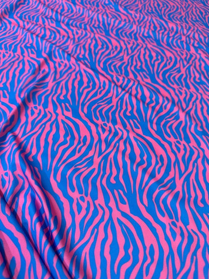 Zebra Pattern Fabric by Metre