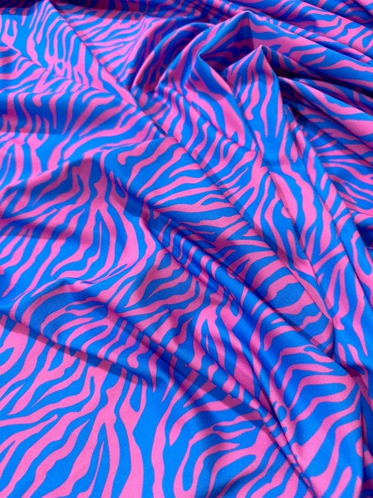 Zebra Pattern Fabric by Metre