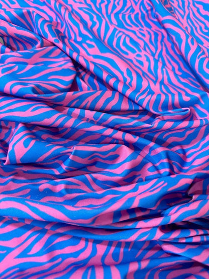Zebra Pattern Fabric by Metre