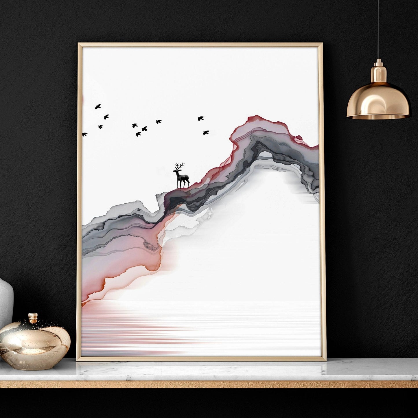 Zen Themed Room decor | set of 3 wall art prints