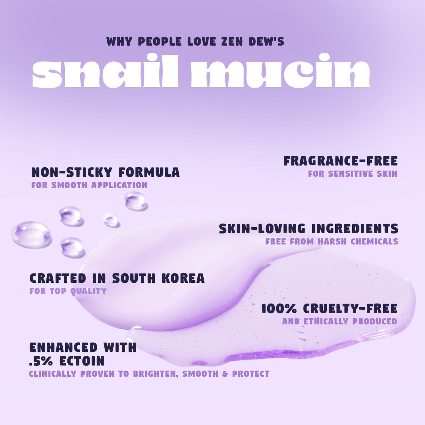Zen Dew Moon Milk Snail Mucin Gel Cream — 3.52 oz | Hydration, Glow & Plump Skin