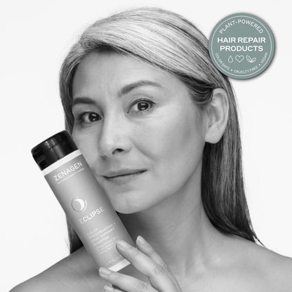 ZENAGEN Eclipse Trio Kit | Color Preservation & Gray Support | Shampoo, Conditioner & Volume Foam