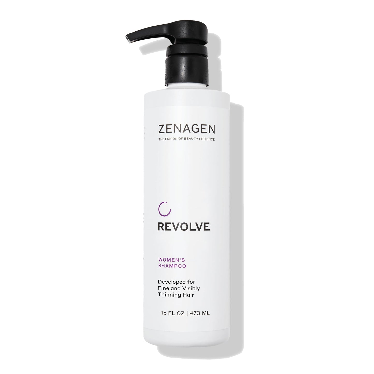 Zenagen Revolve Women's Thickening Shampoo | Fuller-Looking Hair, Plant-Based